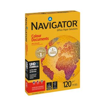 Navigator Colour Documents A4 Paper 120gsm (Pack of 250) NAVA4120 (NAVA4120)