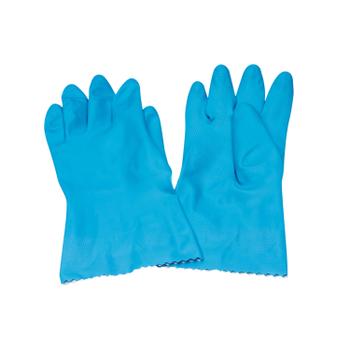 Unbranded Rubber Gloves Medium Blue (Pack of 12) 803191 (803191)