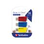 VERBATIM Store and Click USB 3.2 16GB (Pack of 3) 49306