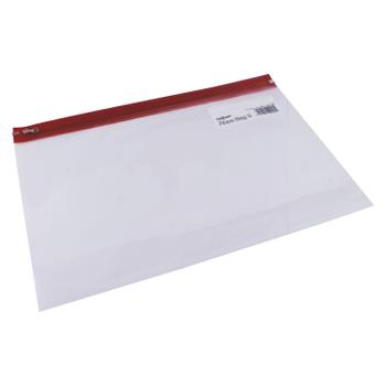 SNOPAKE Zippa-Bag S Classic A4 Plus Red (Pack of 25) 12805 (12805)