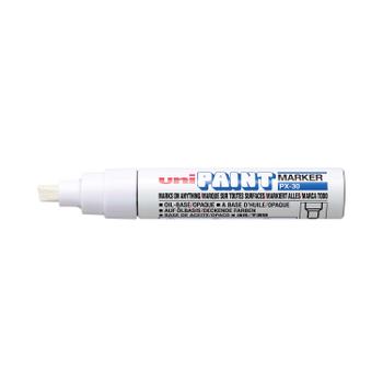 UNI PAINT Unipaint PX-30 Paint Marker Broad Chisel White (Pack of 6) 151183000 (151183000)