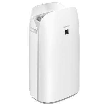 SHARP SHARP UA-KCP100U-W Air purifier with 7000 Plasmacluster Ion-Technology. 3 level of filter system, air purity indicator,  for rooms up to 75 sqm (UA-KCP100U-W)