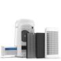 SHARP SHARP UA-KCP100U-W Air purifier with 7000 Plasmacluster Ion-Technology. 3 level of filter system, air purity indicator,  for rooms up to 75 sqm (UA-KCP100U-W)