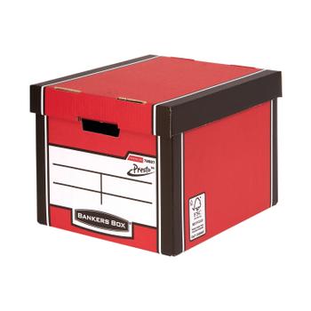 BANKERSB Bankers Box Premium Tall Box Red (Pack of 5) 7260706 (7260706)