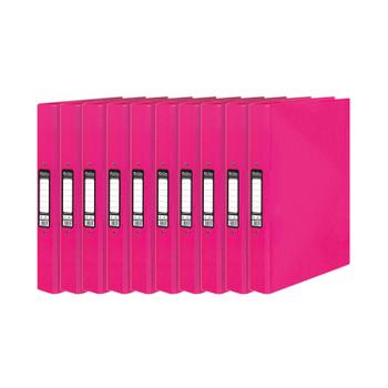 PUKKA PAD Pukka Brights Ringbinder A4 Pink (Pack of 10) BR-7772 (BR-7772)