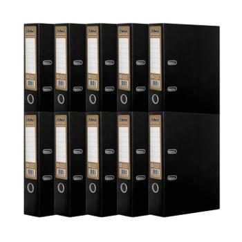 PUKKA PAD Pukka Recycled Lever Arch A4 Black (Pack of 10) RF-9482 (RF-9482)