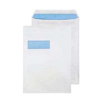 Blake PurelyEveryday C4 90gsm Seal White Window Envelopes (Pack of 50) 12892/ 50PR (12892/50PR)