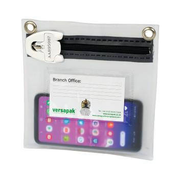 VERSAPAK Mailing Wallet T2 W190 x H190mm Transparent KF2OQ (KF2OQ)