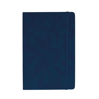 SILVINE Soft Feel Executive Notebook Lined 160 Pages A5 Royal Blue 197BL (197BL)