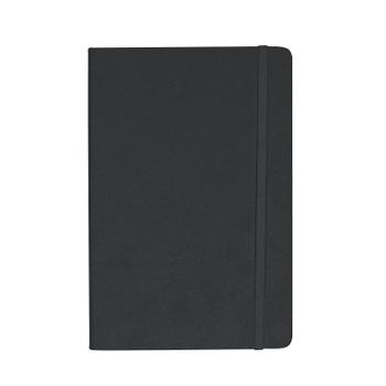 SILVINE Soft Feel Executive Notebook Lined 160 Pages A5 Anthracite 197GY (197GY)