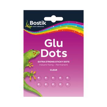 BOSTIK Permanent Extra Strong Glu Dots 64 Dots (Pack 12) - 30803719 (30803719)