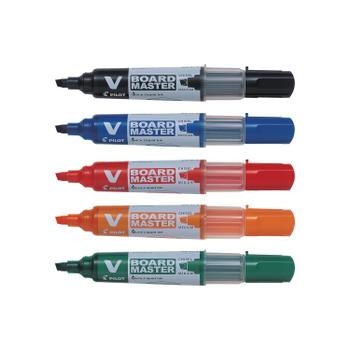 PILOT V-Board Master Chisel Tip Medium Assorted (Pack of 10) 5012052029767 (5012052029767)