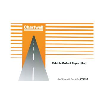 CHARTWELL Exacompta Chartwell Vehicle Defect Report Pad CVDR1 (CVDR1)