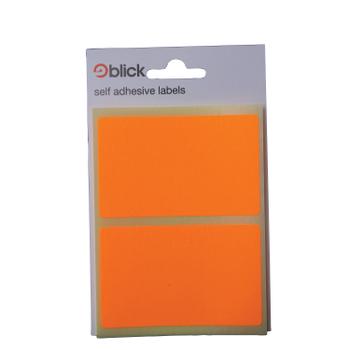 Blick Fluorescent Labels in Bags 50x80mm 8 Per Bag Orange (Pack of 160) RS010852 (RS010852)