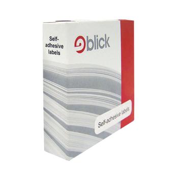 Blick Labels in Dispensers Round 19mm Green (Pack of 1280) RS011651 (RS011651)