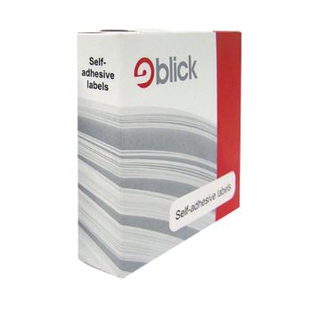 Blick Labels in Dispensers Round 19mm Yellow (Pack of 1280) RS012252 (RS012252)