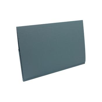 GUILDHALL Exacompta Guildhall Full Flap Pocket Wallet Foolscap Blue (Pack of 50) PW2-BLU (PW2-BLU)