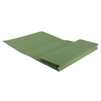 GUILDHALL Exacompta Guildhall Brief Size Pocket Wallet 14x10in Green (Pack of 50) PW3-GRN (PW3-GRN)