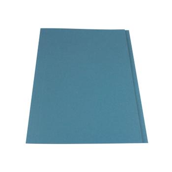 GUILDHALL Exacompta Guildhall Square Cut Folder 315gsm Foolscap Blue (Pack of 100) FS315-BLUZ (FS315-BLUZ)