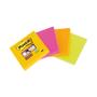 POST-IT Super Sticky Notes Pad 51 x 51mm Assorted (Pack of 4) 7100077132
