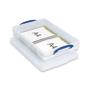Really Useful 10L Plastic Storage Box 520 x 340 x 85mm Clear 10