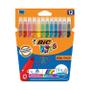 BIC KID COULEUR Washable Felt Tip Pens Medium Tip (Pack of 12) 920293