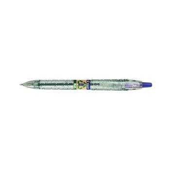 PILOT Ecoball Recycled Ballpoint Pen 1.0mm Tip 0.27mm Line Blue (Pack 10) 4902505621598 (4902505621598)