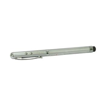Unbranded Rolson 4-in-1 Laser Pointer Pen Silver 1230082 (35985)