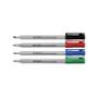 IKON OHP Pen Non-Permanent Fine Point Assorted (Pack of 4) 7421WLT4