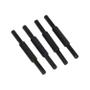 AVERY Letter Tray Risers 8mm Black (Pack 4) 403