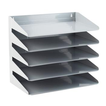 AVERY Steel Letter Rack 5 Tier Grey 605 (605SGREY)