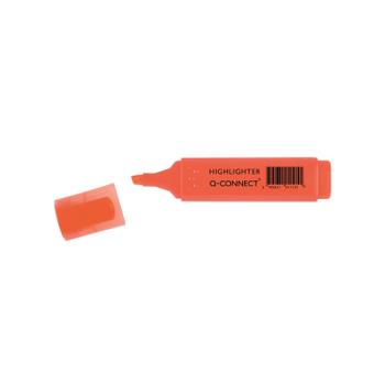 Q-CONNECT Orange Highlighter Pen (Pack of 10) KF01115 (KF01115)