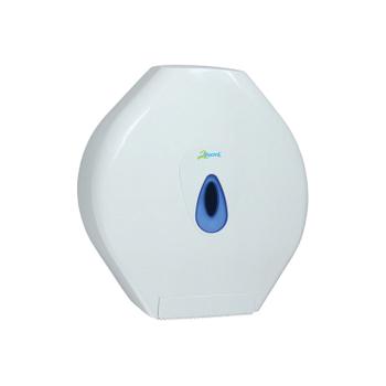 2WORK Standard Jumbo Toilet Roll Dispenser White CT34025 (CT34025)