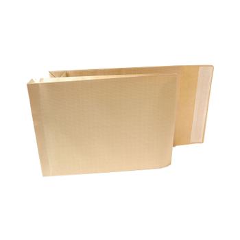 NEW GUARDIAN Armour Gusset Envelope 380x280mm Peel and Seal Plain Power-Tac 50mm Gusset 130gsm Manilla (Pack 100) - H28313 (H28313)