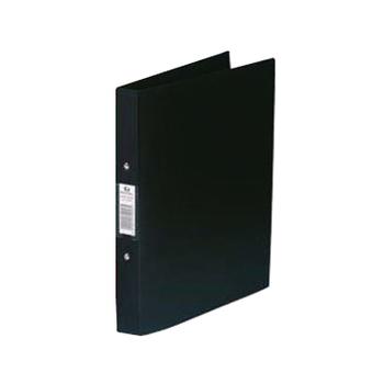 REXEL Budget Ring Binder Polypropylene 2 O-Ring A4 25mm Rings Black (Pack 10) - 13422BK (13422BK)