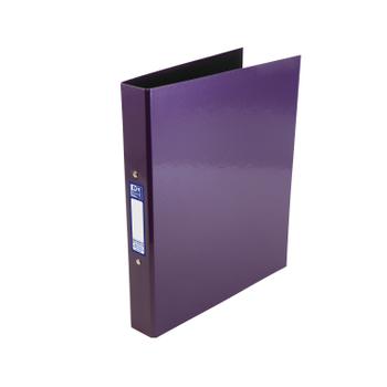 OXFORD 25mm 2 O-Ring Binder Laminated A4 Plus Purple 400017758 (400107387)