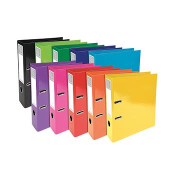 IDERAMA Exacompta Iderama 70mm Lever Arch File A4 Assorted (Pack of 10) 53629E (53629E)