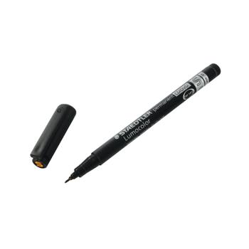 STAEDTLER Lumocolour CD/DVD Marker Pen Fine Black (Pack of 10) 310CDS9 (310CDS9)
