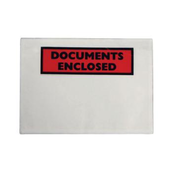 GOSECURE Document Envelopes Documents Enclosed Self Adhesive DL (Pack of 1000) 4302004 (TZ60383)