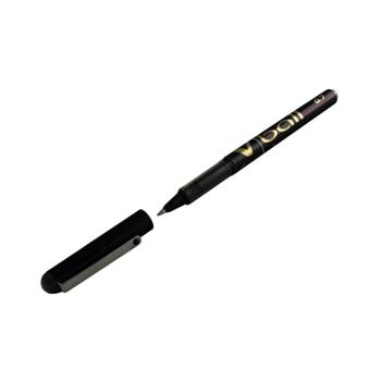 PILOT V-Ball Rollerball Pen Fine Black (Pack of 12) BLVB7-01 (BLVB7)