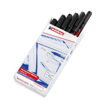 EDDING 370 Permanent Marker Fine Black (Pack of 10) 370-001 (370-001)