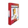 ELBA Vision Ring Binder A4 30mm Spine 25mm Capacity 2 O-Ring Red 100080890