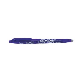 PILOT FriXion Ball Erasable Gel Rollerball Pen 0.7mm Tip 0.35mm Line Violet (Pack 12) - 224101208 (224101208)