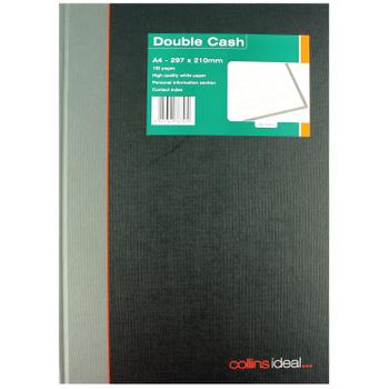 COLLINS ID Collins Ideal A4 Book Double Cash 192 Pages (Double cashed ruling, fully case bound) 6424 (6424)