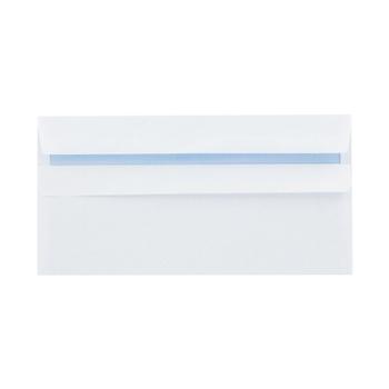 Q-CONNECT DL Envelopes Wallet Self Seal 100gsm White (Pack of 1000) 7137 (KF3514)