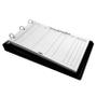 CONCORD Visitor Book 230x335mm with 50 Sheets 2000 Entries Black/Grey 85710/CD14