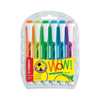 STABILO Swing Cool Highlighter Assorted (Pack of 6) 275/6-3 (275/6-3)