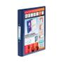 ELBA Vision Ring Binder A4 30mm Spine 25mm Capacity 2 O-Ring Blue 100080886