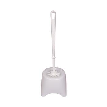 2WORK Toilet Brush and Holder White AU91659 (AU91659)