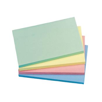 Q-CONNECT Quick Notes 76x127mm Pastel (Pack of 12) KF01349 (KF01349)